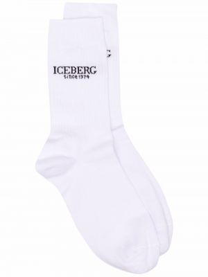 Calcetines de punto Iceberg blanco