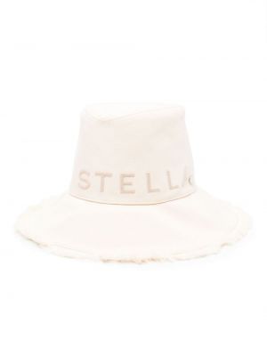 Chapeau avec applique Stella Mccartney blanc