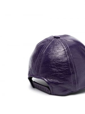 Kepurė su snapeliu Courreges violetinė