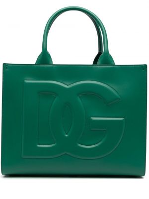 Bolso shopper Dolce & Gabbana verde