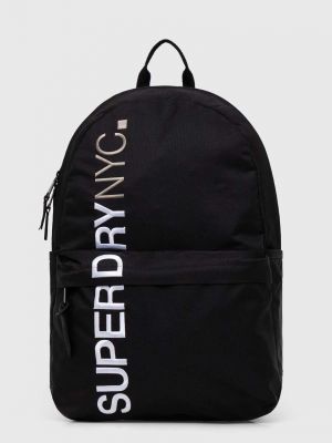 Рюкзак з принтом Superdry чорний