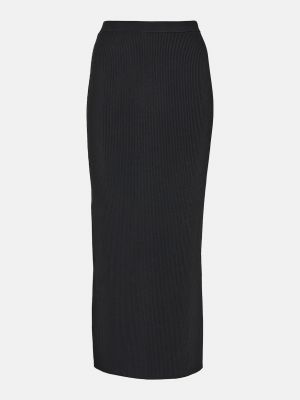 Длинная юбка из джерси Altuzarra черная
