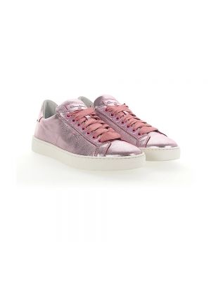 Sneakersy Santoni różowe