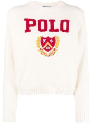 Volneni pulover iz kašmirja z okroglim izrezom Polo Ralph Lauren