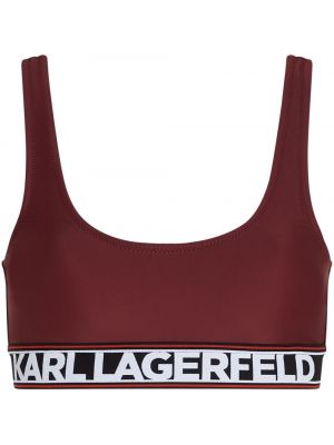 Bikini Karl Lagerfeld czerwony