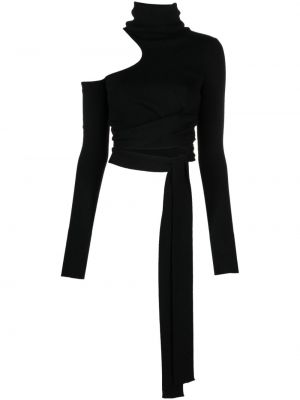 Vlnený sveter Gauge81 čierna