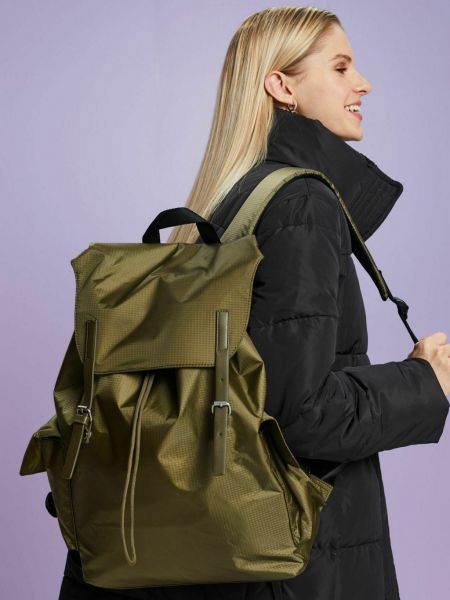 Меланжевая сумка Esprit зеленая