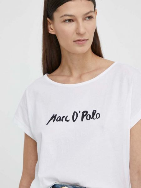 Polo bawełniana Marc O'polo biała