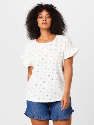 Tricou About You Curvy alb