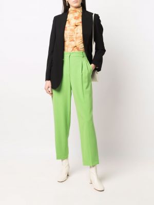 Proste spodnie Blanca Vita zielone