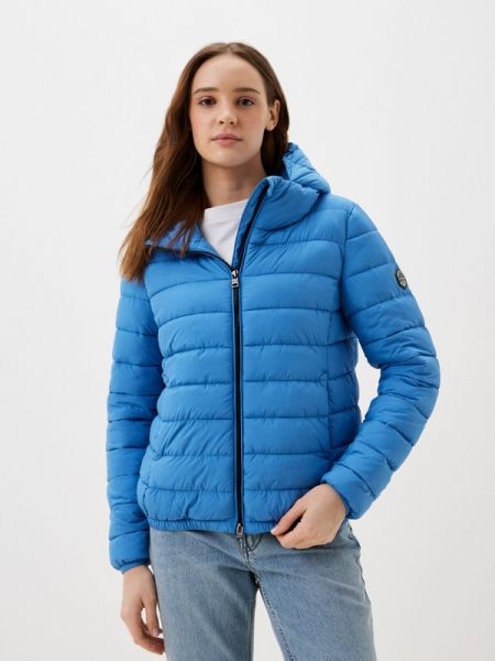 Утепленная демисезонная куртка Electrastyle голубая