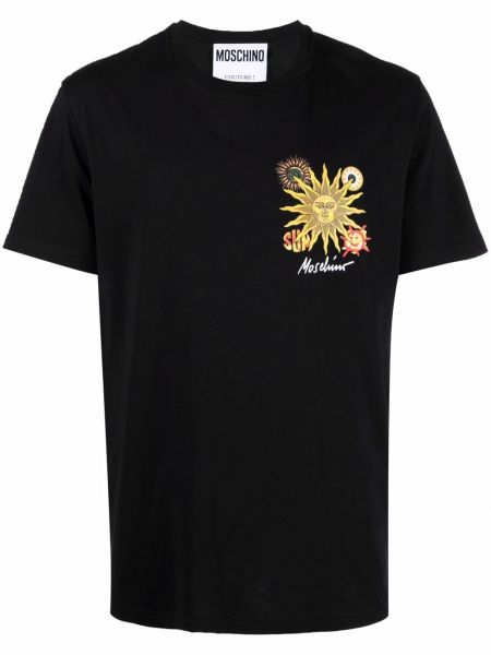 T-shirt Moschino svart