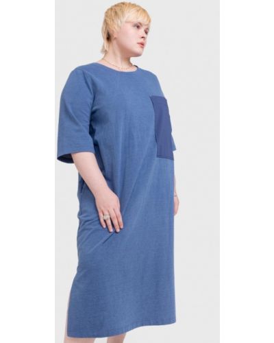 Платье Lessismore голубое