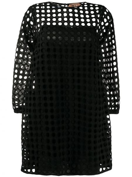 Mini vestido de encaje Nº21 negro