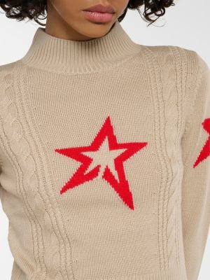 Jersey de lana de tela jersey con trenzado Perfect Moment