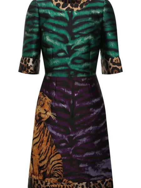 Платье Dolce & Gabbana фиолетовое