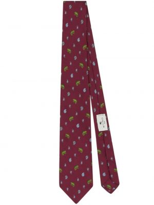 Копринена вратовръзка с пейсли десен Etro