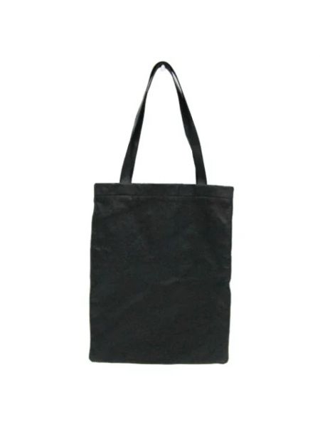 Leder shopper handtasche Yves Saint Laurent Vintage schwarz