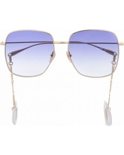 Saulesbrilles Gucci Eyewear zelts