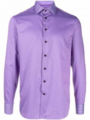 Camisa a rayas Etro violeta