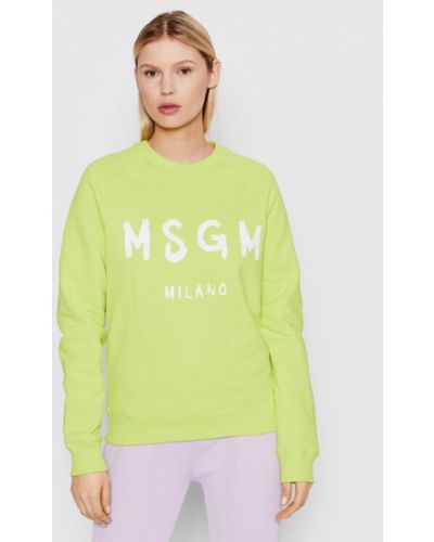 Bluza sportowa Msgm - zielony