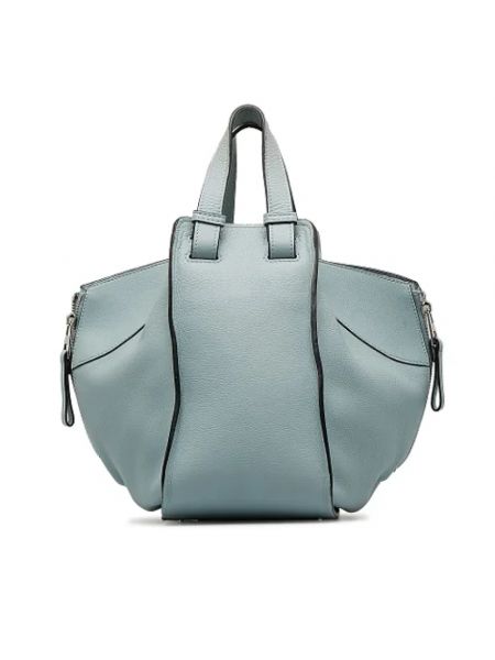 Bolso satchel de cuero Loewe Pre-owned azul
