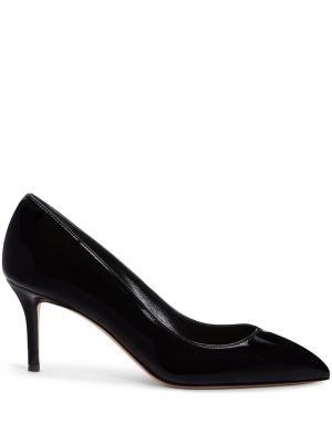 Leder pumps Giuseppe Zanotti schwarz