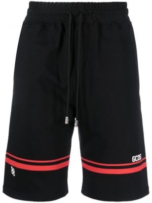 Shorts de sport à imprimé Gcds noir