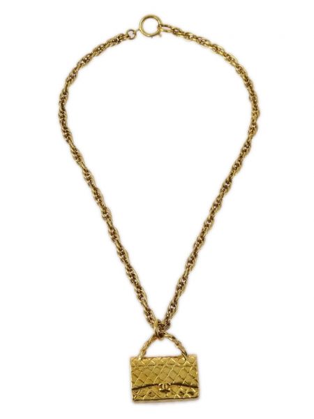 Pandantiv clasic Chanel Pre-owned auriu
