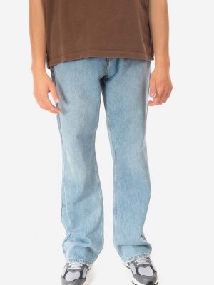Хлопковые прямые джинсы Guess Originals