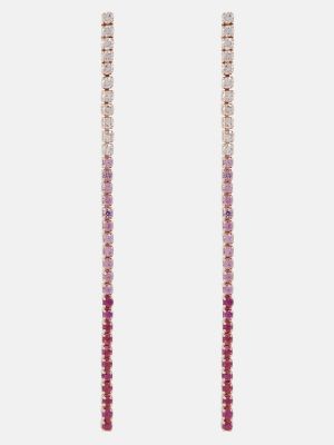 Обеци от розово злато Shay Jewelry