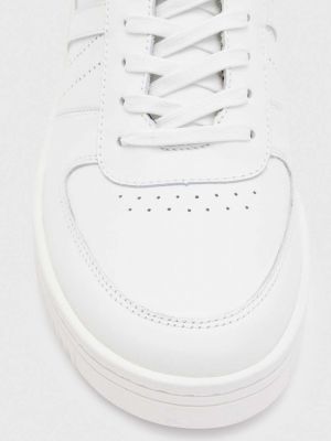 Bőr sneakers Allsaints fehér