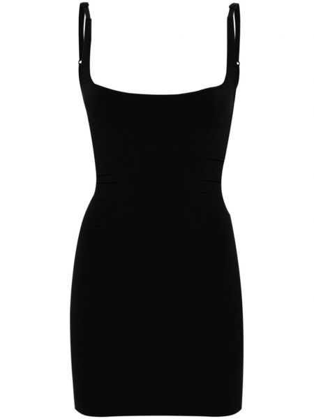Коктейлна рокля от джърси Andreadamo черно