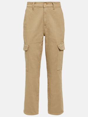 Pantaloni cargo di cotone 7 For All Mankind beige