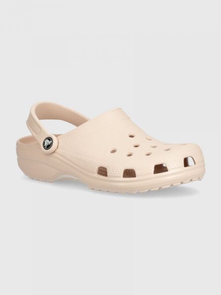 Papuci clasici Crocs bej