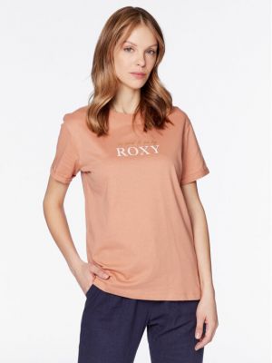 Marškinėliai Roxy oranžinė