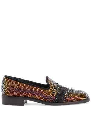 Pantofi loafer de cristal Giuseppe Zanotti negru