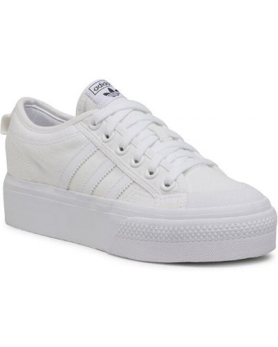 Scarpe in tela Adidas bianco