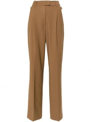 Pantalon plissé Pt Torino marron