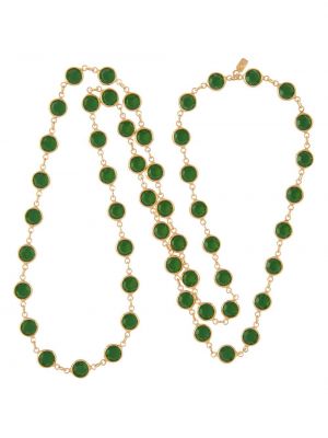 Krištáľový náhrdelník Swarovski zlatá