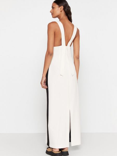 Sukienka długa Calvin Klein biała