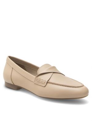 Loafers Gino Rossi beżowe