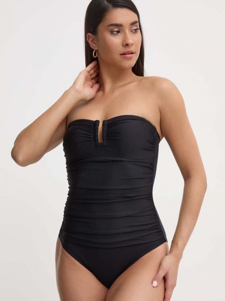 Jednodijelni kupaći kostim Dkny crna