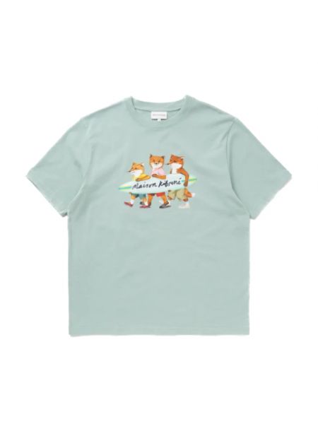 Koszulka Maison Kitsune zielona