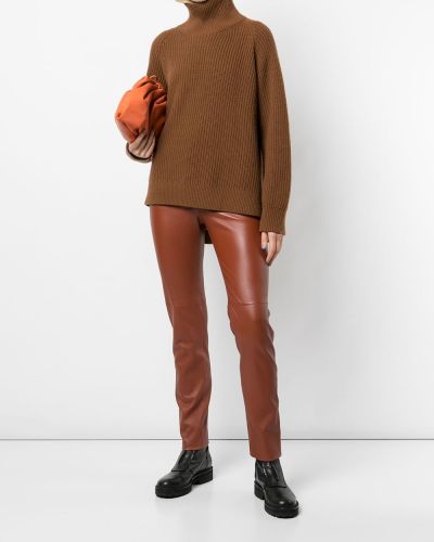 Sweter z kaszmiru Rosetta Getty brązowy