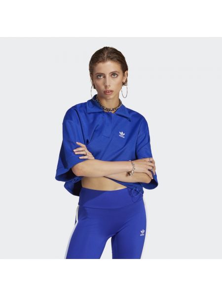 Polo Adidas niebieska