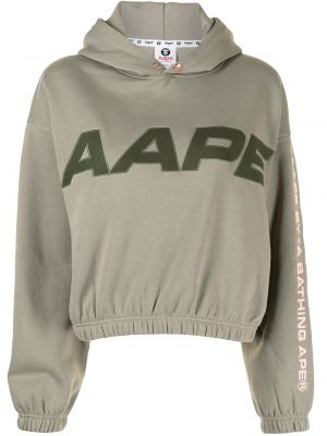 Sudadera con capucha con bordado Aape By *a Bathing Ape® verde