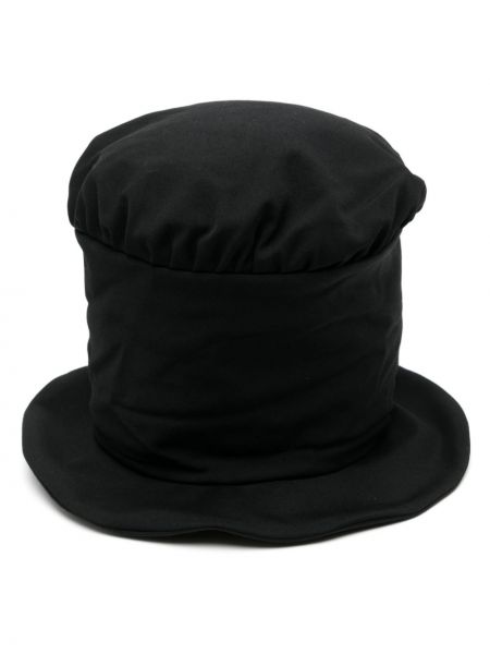 Vilnonis kepurė Yohji Yamamoto juoda