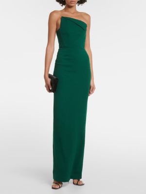 Μάξι φόρεμα Roland Mouret πράσινο