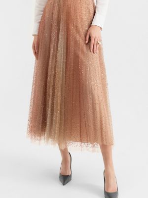 Кружевная юбка с пайетками Dior